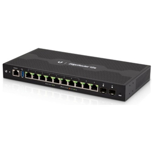 ER-12P EdgeRouter 12 Advanced 10 Port 24v PoE Gigabit Router by Ubiquiti Networks