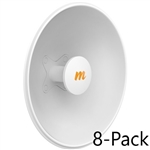 N5-X25-8 pack, 5Ghz, 25dBi Modular Antennas for C5x by Mimosa Networks