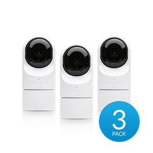UVC-G3-FLEX-3 (3-Pack) UniFi® G3 Series PoE Camera with IR (1080p) by Ubiquiti Networks